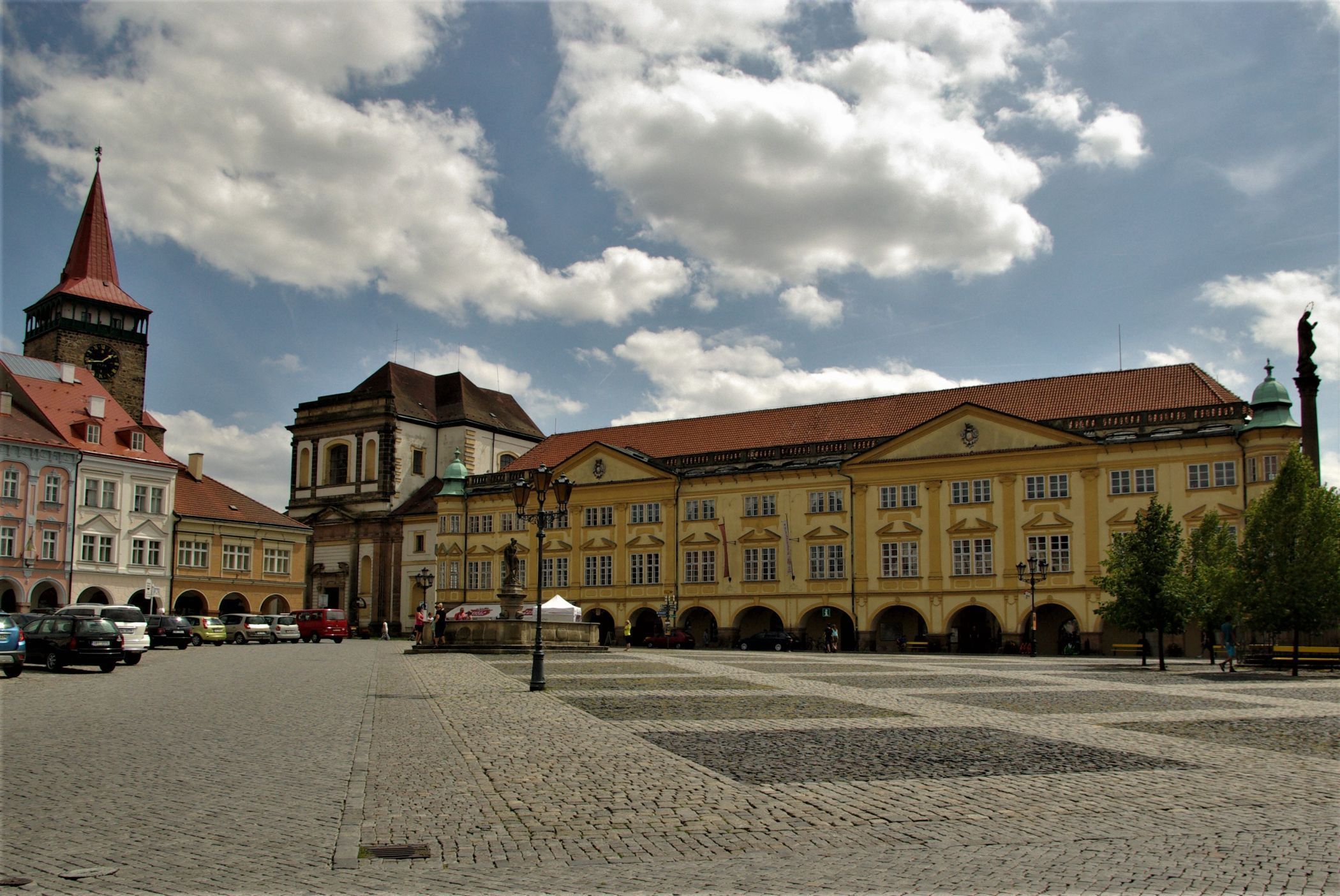 Valdštejnské náměstí v Jičíně