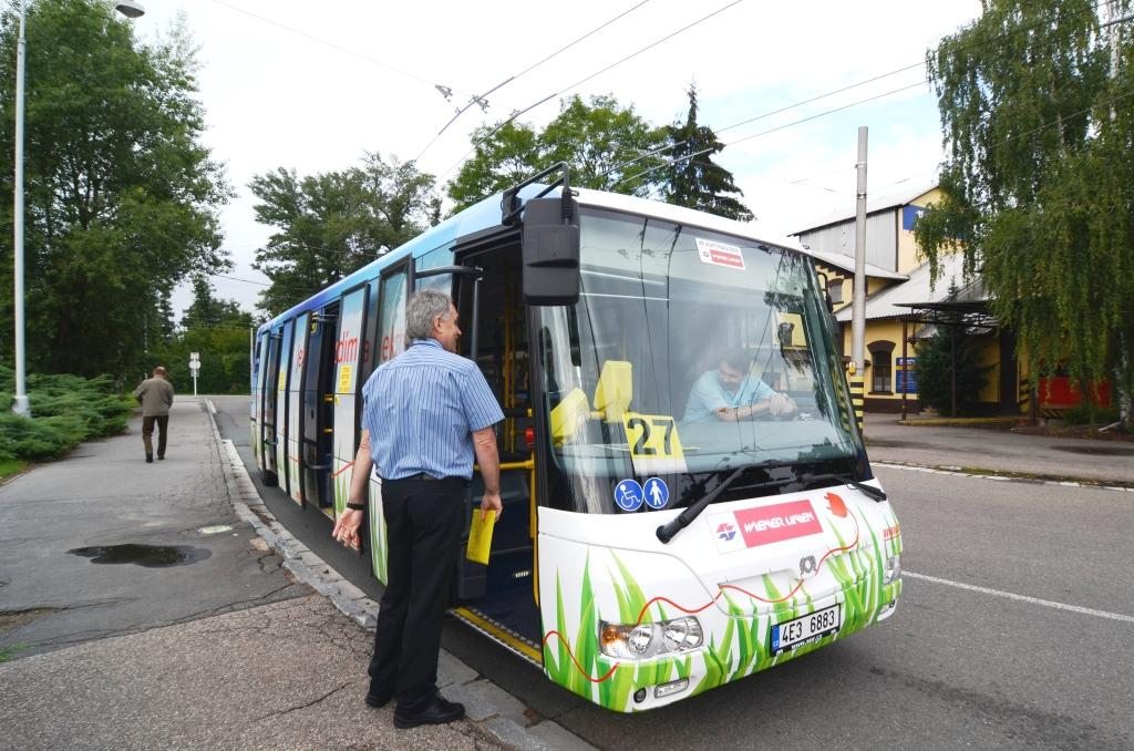 Elektrobus v Hradci Králové