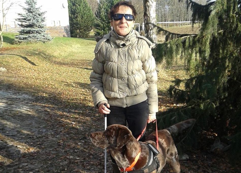 Paní Renata Moravcová z Dobrušky oslepla kvůli cukrovce