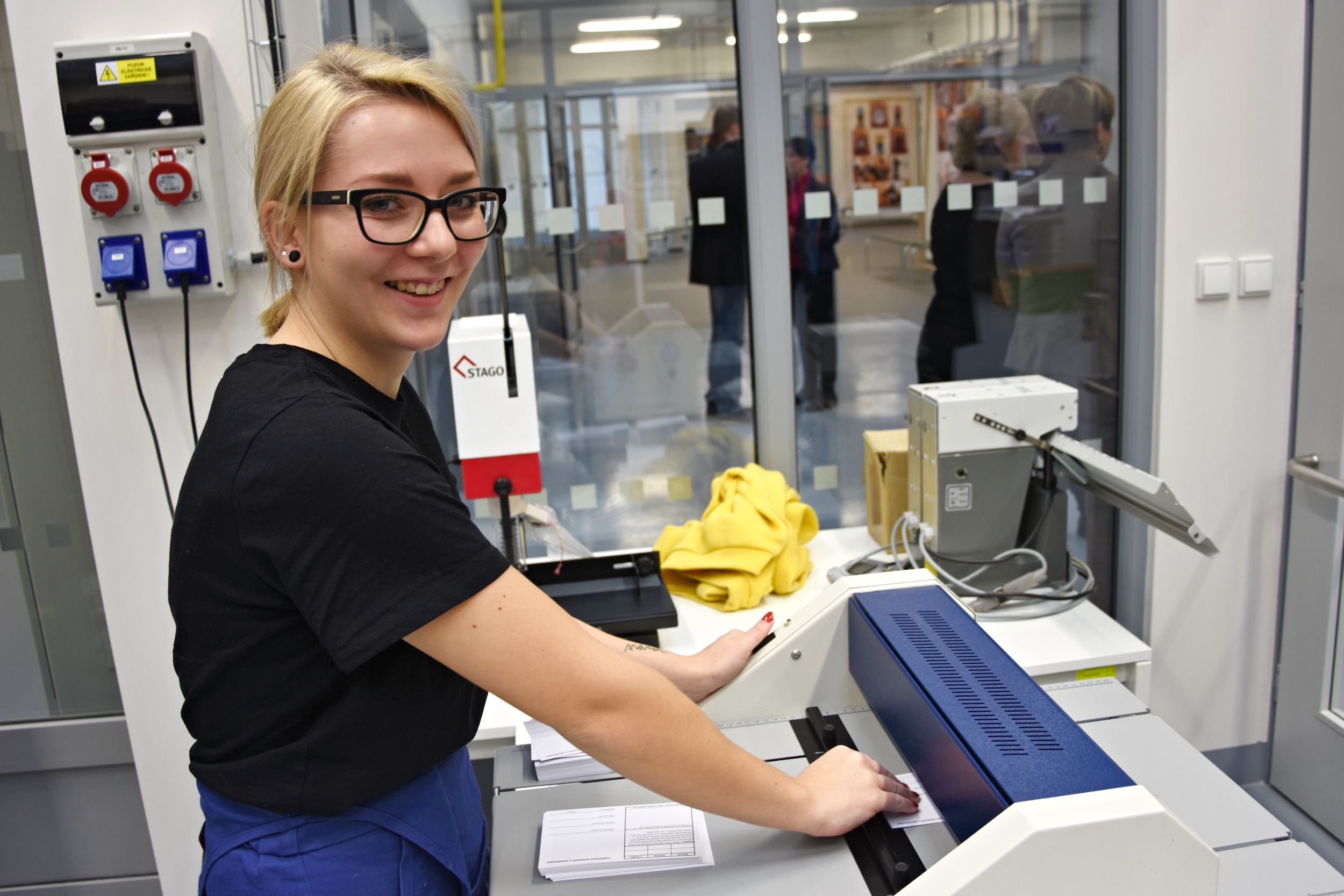 Otevření centra polygrafických oborů ve Velkém Poříčí