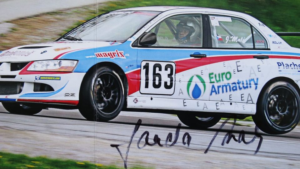 Automobilový závodník Jaromír Malý
