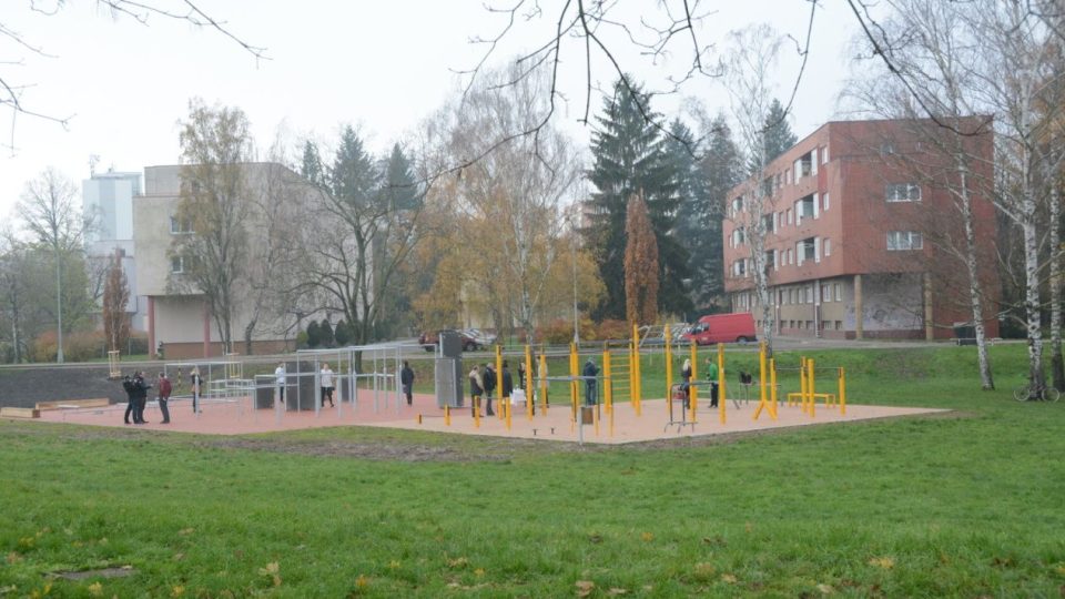 První parkurové a workoutové hřiště v Hradci Králové