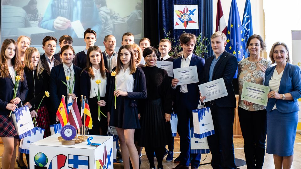 Žáci Základní školy Komenského v Trutnově a jejich evropské projekty