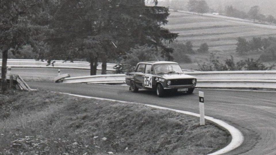 Automobilový závodník Jaromír Malý - rok 1984