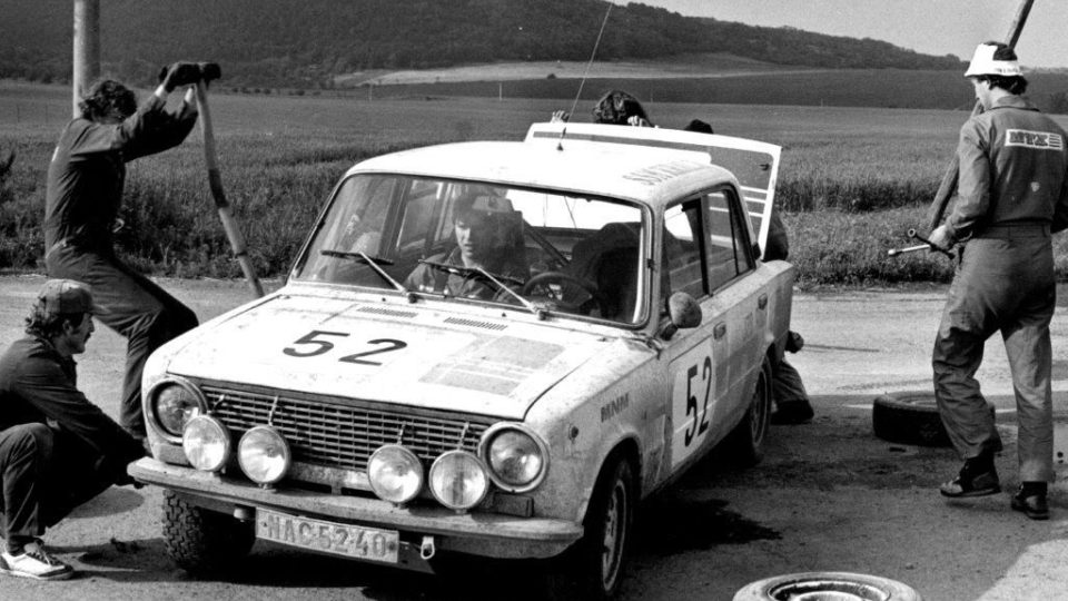 Automobilový závodník Jaromír Malý - rok 1985-6