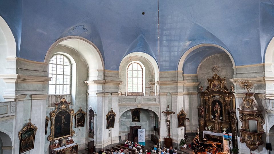Festival Za poklady Broumovska v kostele v Božanově