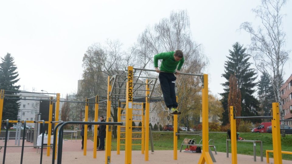 První parkurové a workoutové hřiště v Hradci Králové