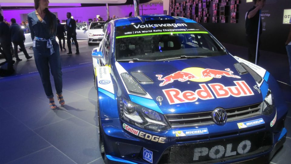 Závodní VW Polo | foto: Dominika Kvapilová, Český rozhlas Závodní VW Polo