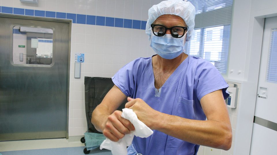 Kardiolog Jan Pirk na pracovišti | foto: archiv Jana Pirka Kardiolog Jan Pirk na pracovišti