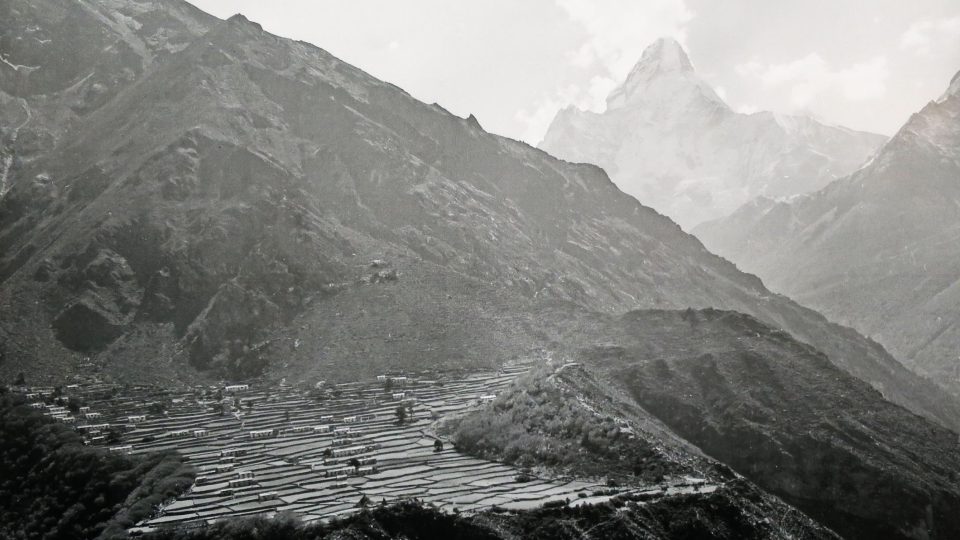 Nepálská políčka - Nepál 1987