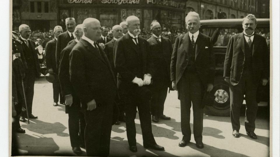 Návštěva prezidenta T. G. Masaryka v Hradci Králové, 1929