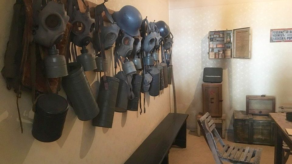 Expozice vojenského lékařství v pevnosti Josefov
