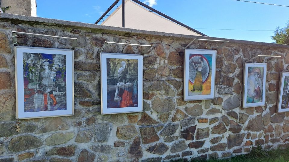 Prostor zde dostává také moderní umění | foto: Romana Kubicová, Český rozhlas Prostor zde dostává také moderní umění