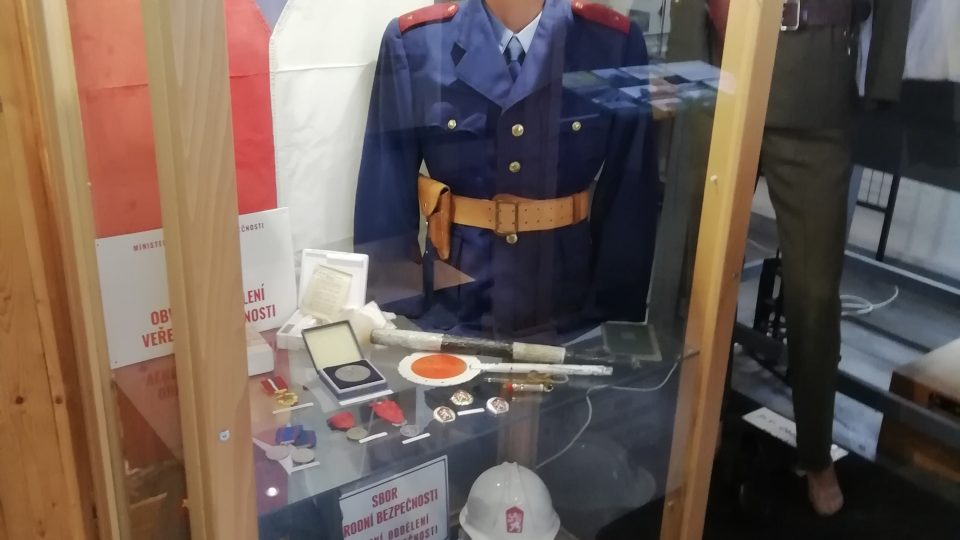 Výstava Historie policie a četnictva v Týništi nad Orlicí