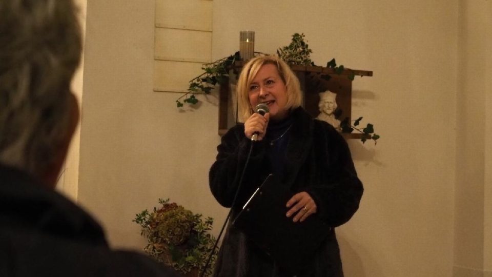 Moderátorka benefičního koncertního večera Jana Petrová