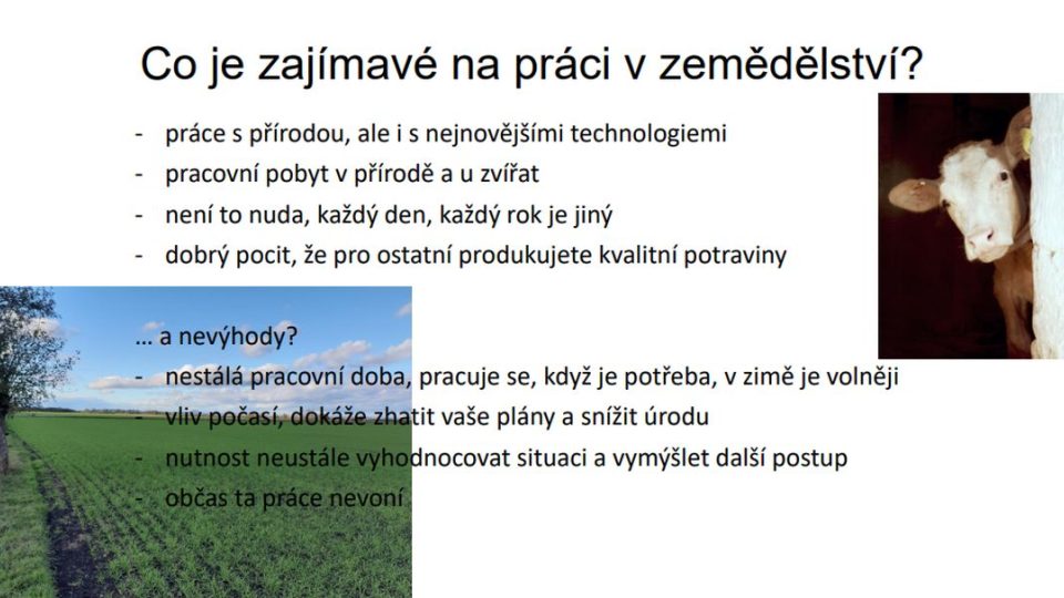 Co je zajímavé na práci v zemědělství