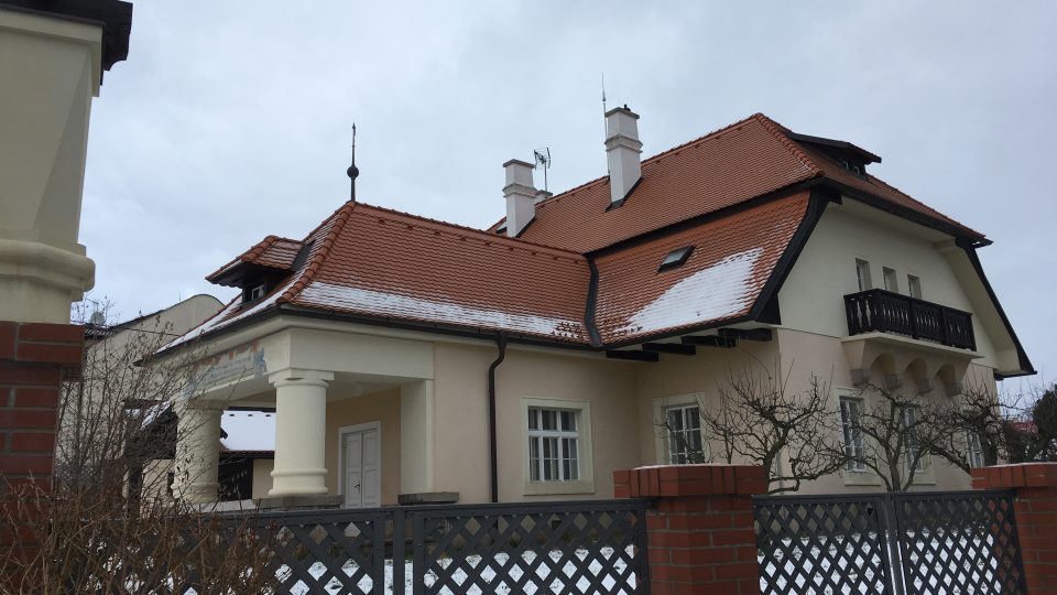 Rýdlova vila v Dobrušce od Jana Kotěry