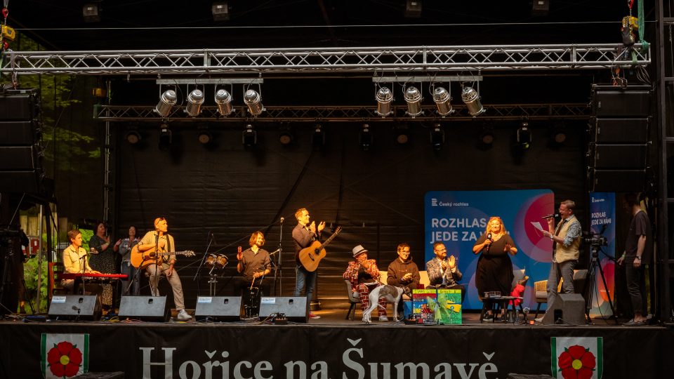 Rozhlas jede za vámi - stage v Hořicích na Šumavě