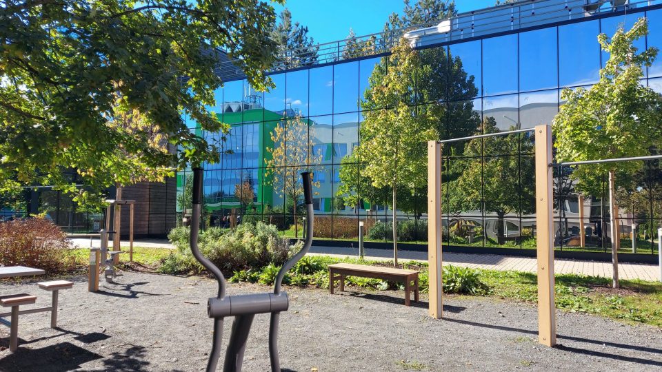 Krajinářské úpravy kampusu České zemědělské univerzity v Praze byly zahájeny v roce 1961, souběžně s výstavbou budov univerzity