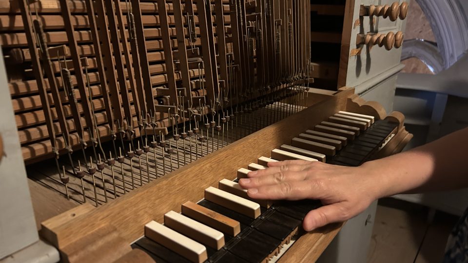 Zámek Litomyšl - varhany | foto: Petr Voldán, Český rozhlas Zámek Litomyšl - varhany