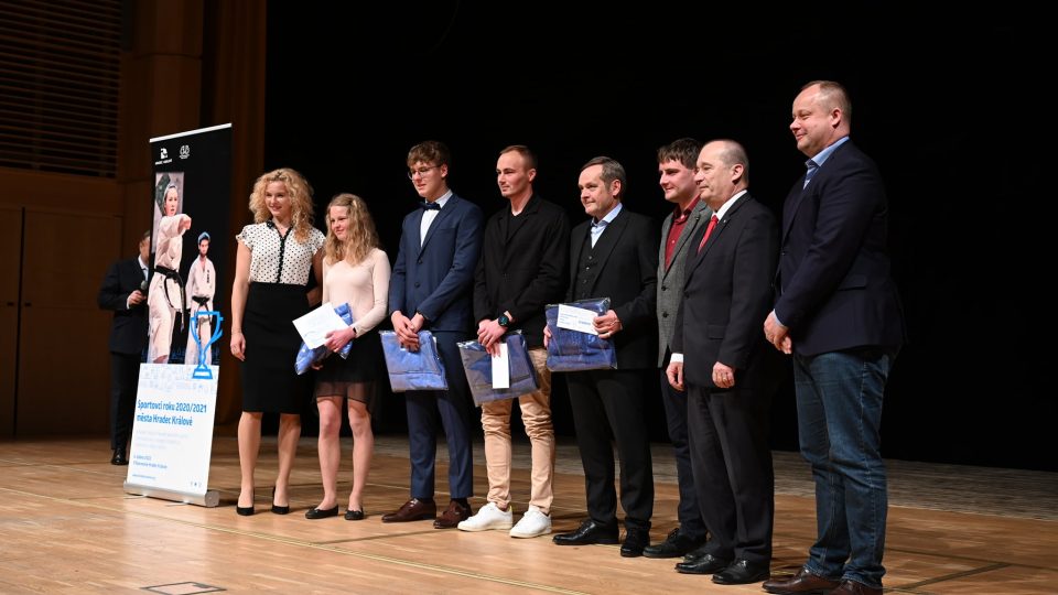 V Hradci Králové vyhlásili nejlepší sportovce města za rok 2021