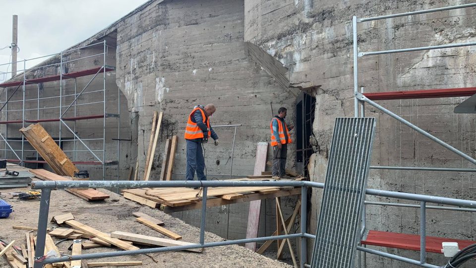 Na vojenské pevnosti Dobrošov na Náchodsku pokračuje rozsáhlá obnova