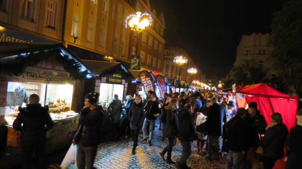 Vánoční trhy v Hradci Králové