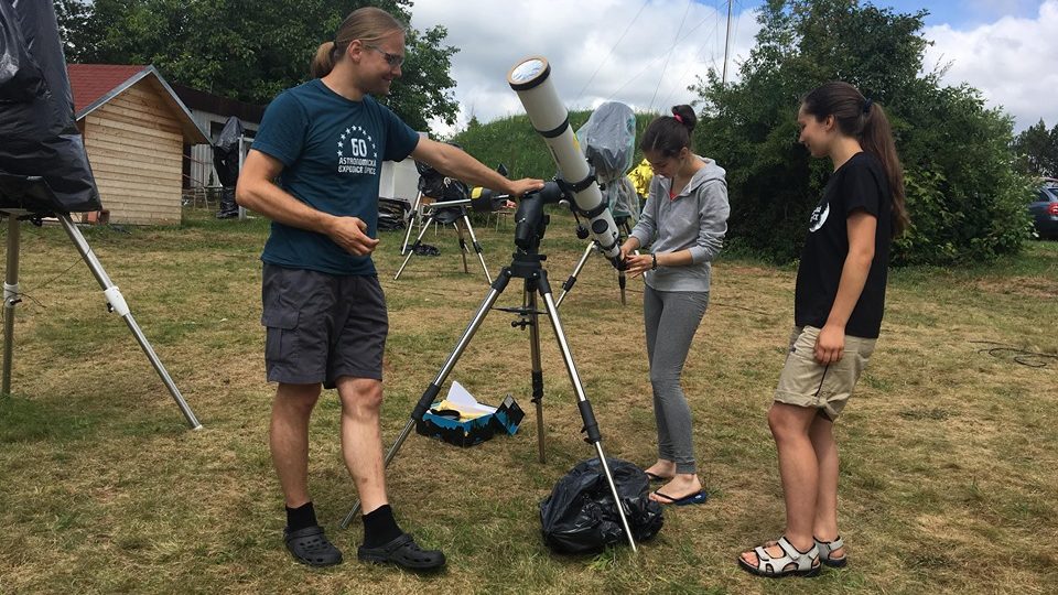 Mezinárodní astronomická expedice na hvězdárně v Úpici