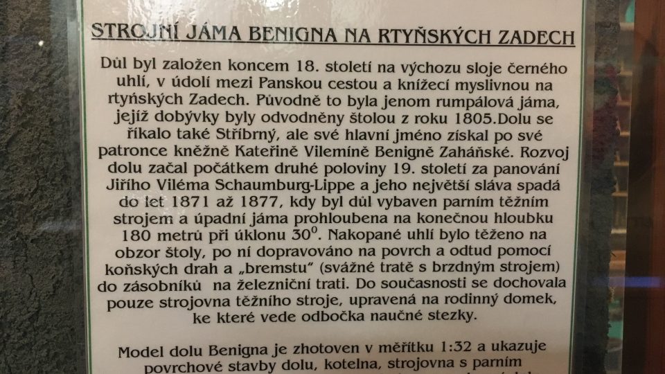 Hornickou historii Jestřebích hor poznáte v Městském muzeu ve Rtyni v Podkrkonoší