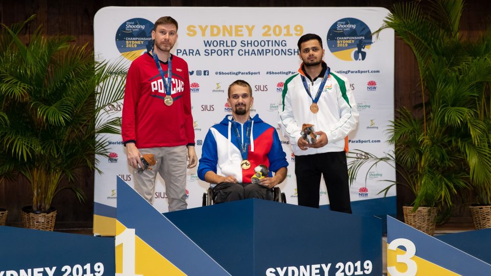 Tomáš Pešek vybojoval mezi handicapovanými sportovci na MS v australském Sydney v disciplíně vzduchová pistole na 10 metrů titul mistra světa