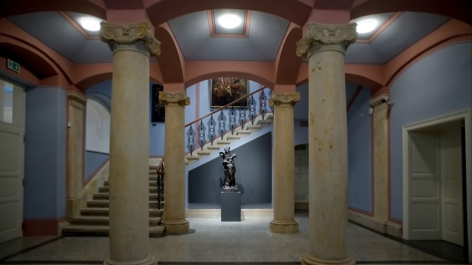 Sloupová síň Městského muzea a galerie v Hořicích