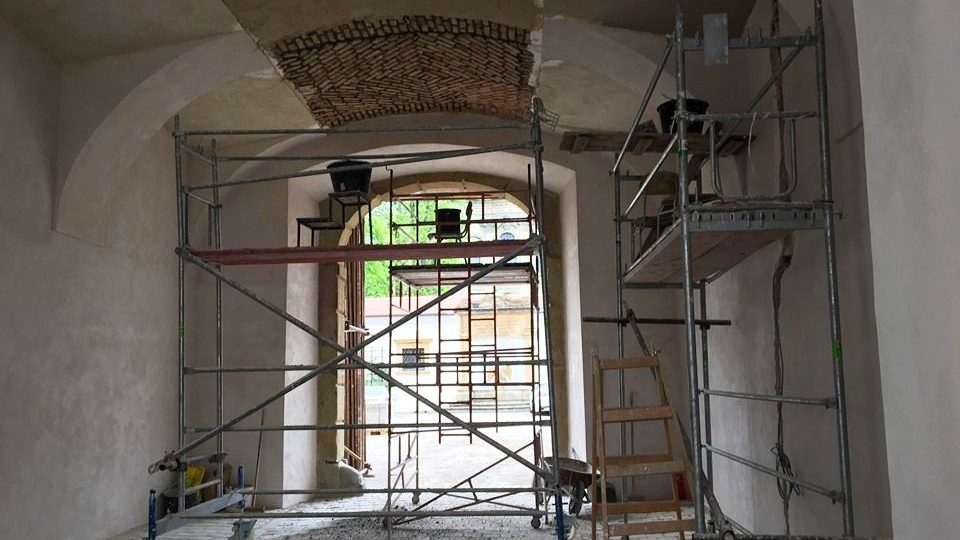 Stavební ruch na zámku v Rychnově nad Kněžnou zatím nekončí 