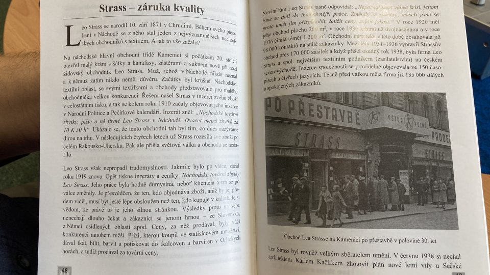 Dvě nové publikace přinesl Richard Švanda s sebou do studia Českého rozhlasu Hradec Králové