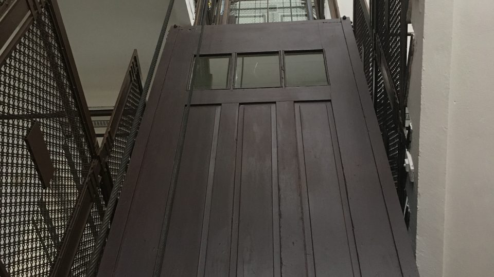 Historický výtah - Wenkeův dům Jaroměř