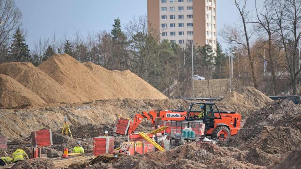 Začíná hrubá stavba Multifunkčního stadionu v Hradci Králové