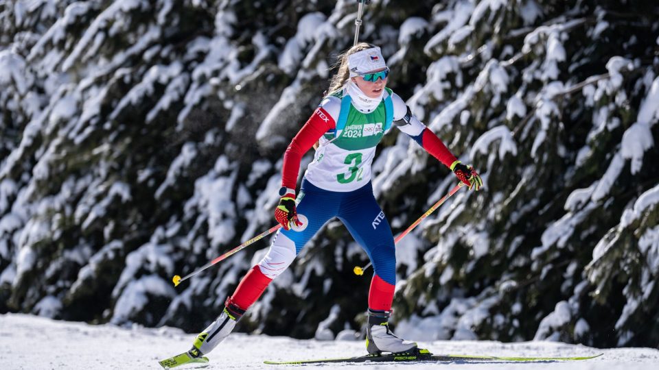 Ilona Plecháčová, obrovská naděje českého biatlonu