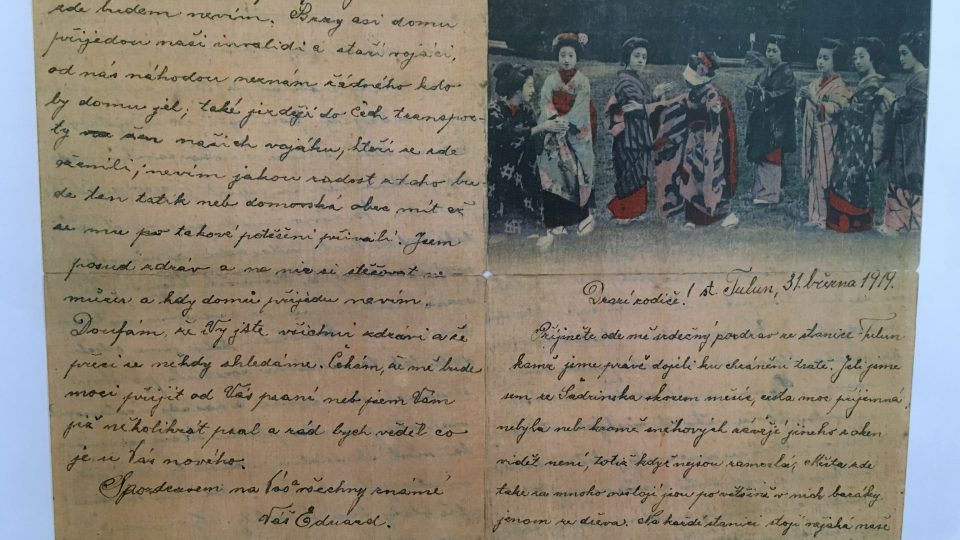 Expozice Stopy 1. světové války v regionu