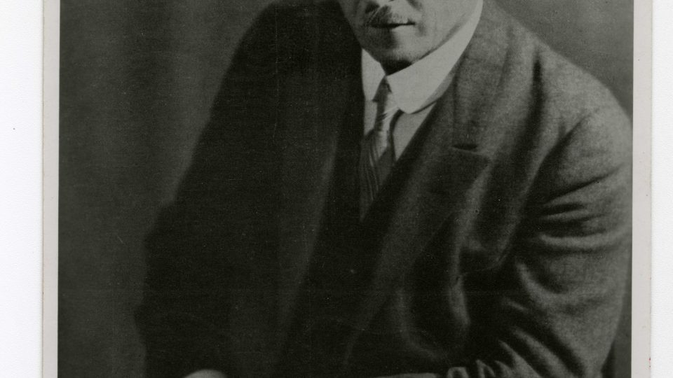 Portrétní fotografie Františka Ulricha, 1929