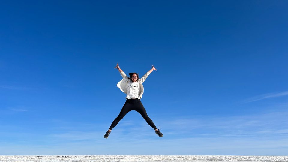 Bolívie, Uyuni solné pláně | foto: archiv Karolíny Kilhofové a Denisy Zmeškalové Bolívie, Uyuni solné pláně