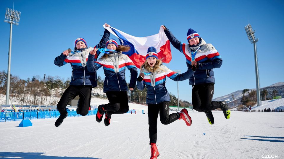 Ilona Plecháčová, obrovská naděje českého biatlonu - štafetový úspěch