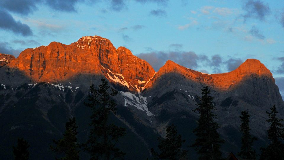 Nádherná příroda kanadských Skalistých hor