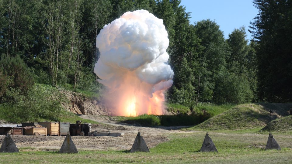 Ničení munice výbuchem