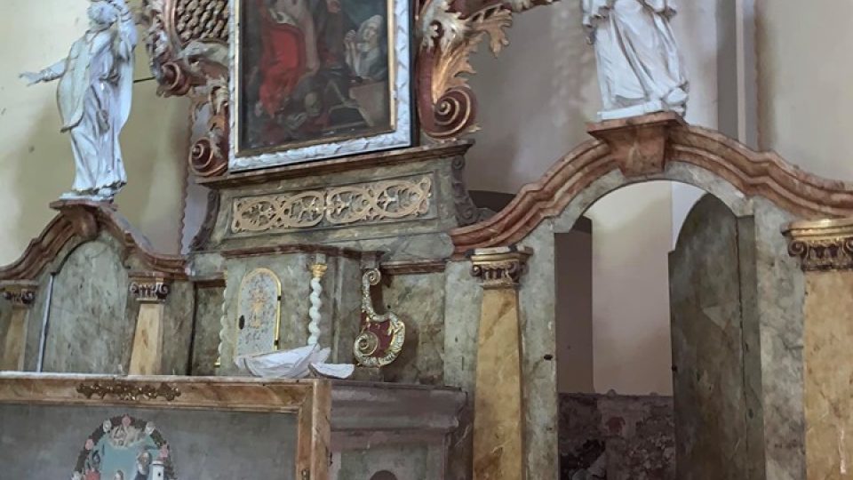 Obnovy se dočká chátrající kaple svaté Barbory u bývalých lázní nedaleko Nového Města nad Metují