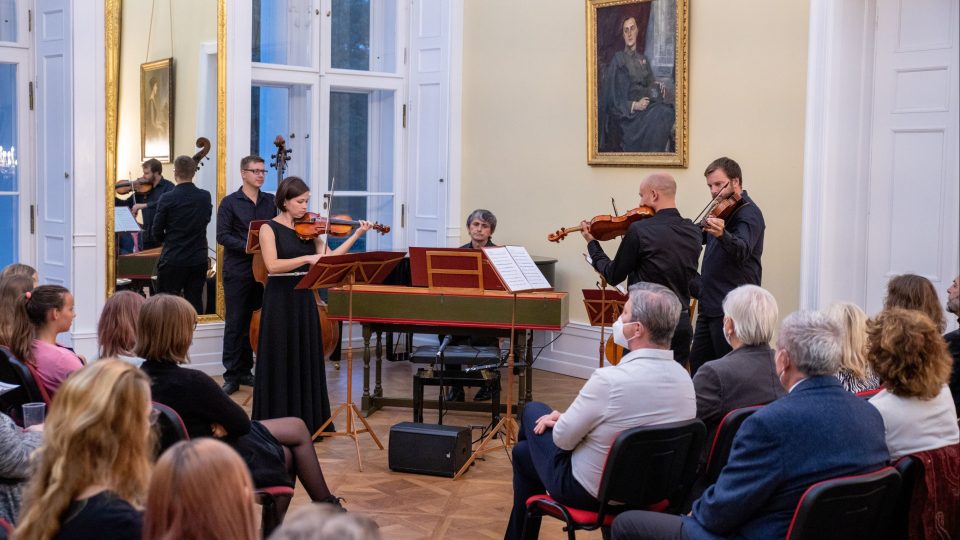 Koncert na Novém zámku v Kostelci nad Orlicí