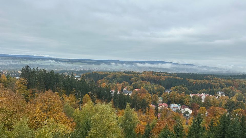 Okolí Mariánských Lázní je nejkrásnější na podzim, kdy lesy hrají všemi barvami