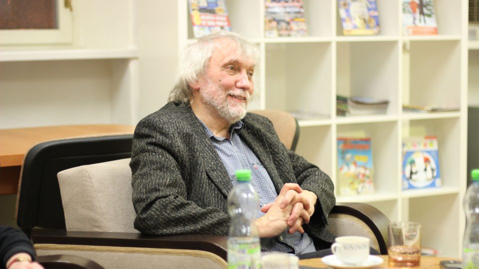Ladislav Šenkyřík na Literárním Café