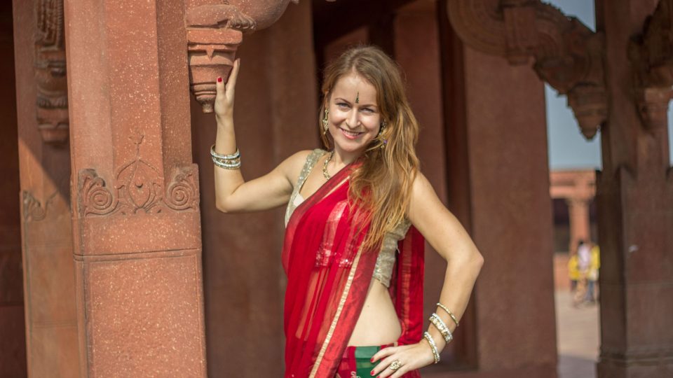 Orientální tanečnice Kateřina Zonygová tančila v Malajsii, Thajsku, Austrálii a také Indii