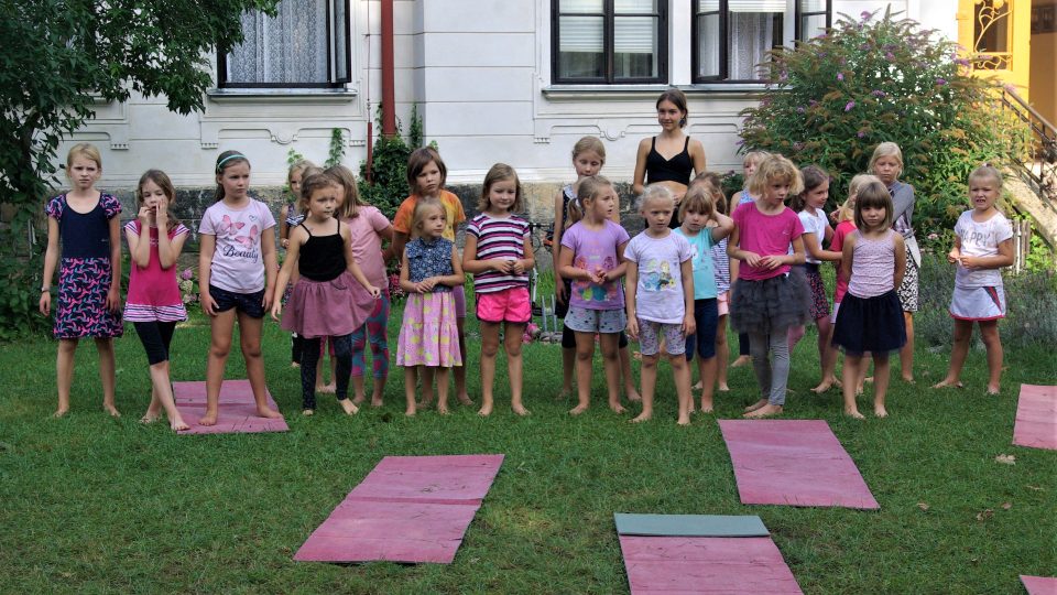Na tanečním táboře Zuzany Richterové pro děti od 5 do 8 let