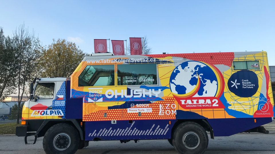 Tatra se chystá podruhé na cestu kolem světa