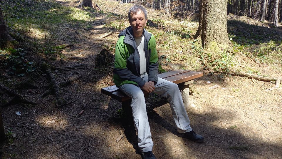 Průvodce Jiří Glabazňa | foto: Petra Ševců, Český rozhlas Průvodce Jiří Glabazňa